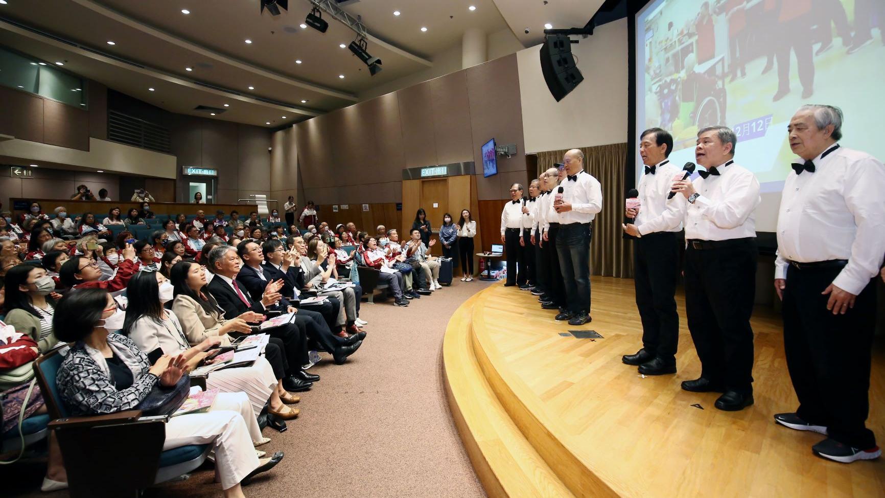 各個社區項目均由第三齡人士自行籌組。(港燈提供)