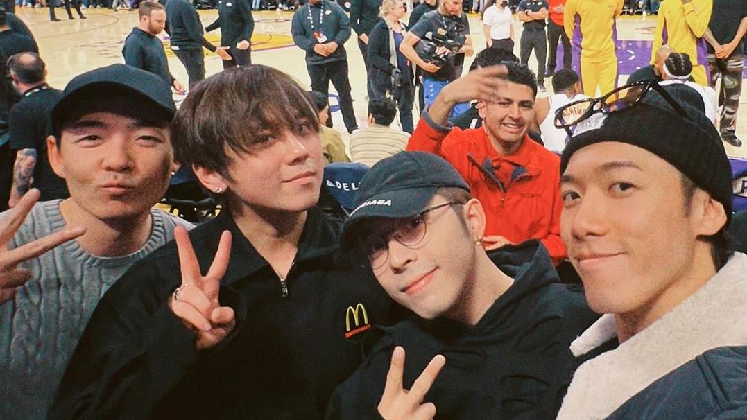 姜濤Edan 「大表波」Stanley睇NBA興奮追星 AK江𤒹生睇啦啦隊好滿足