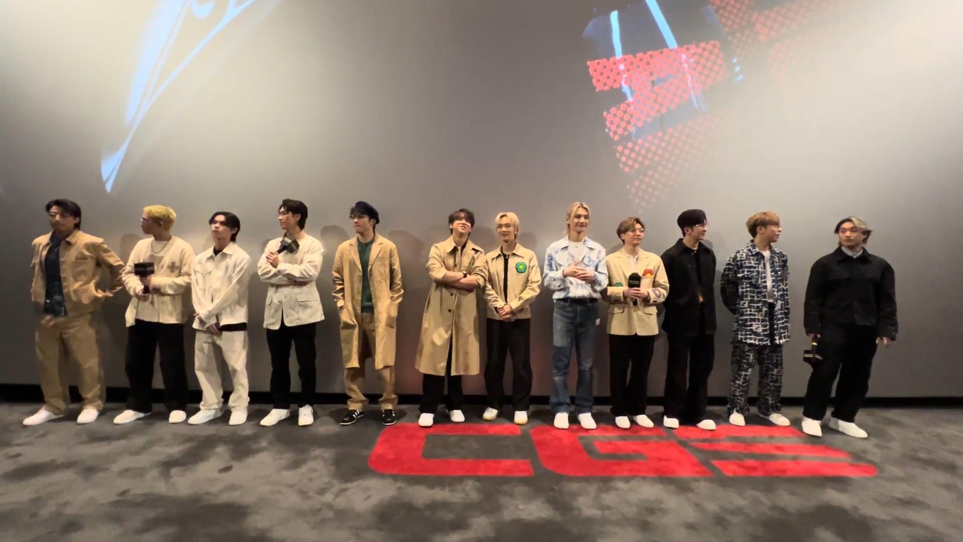 12怪盜｜MIRROR齊人謝票玩大電視  送12子1比1人形紙板