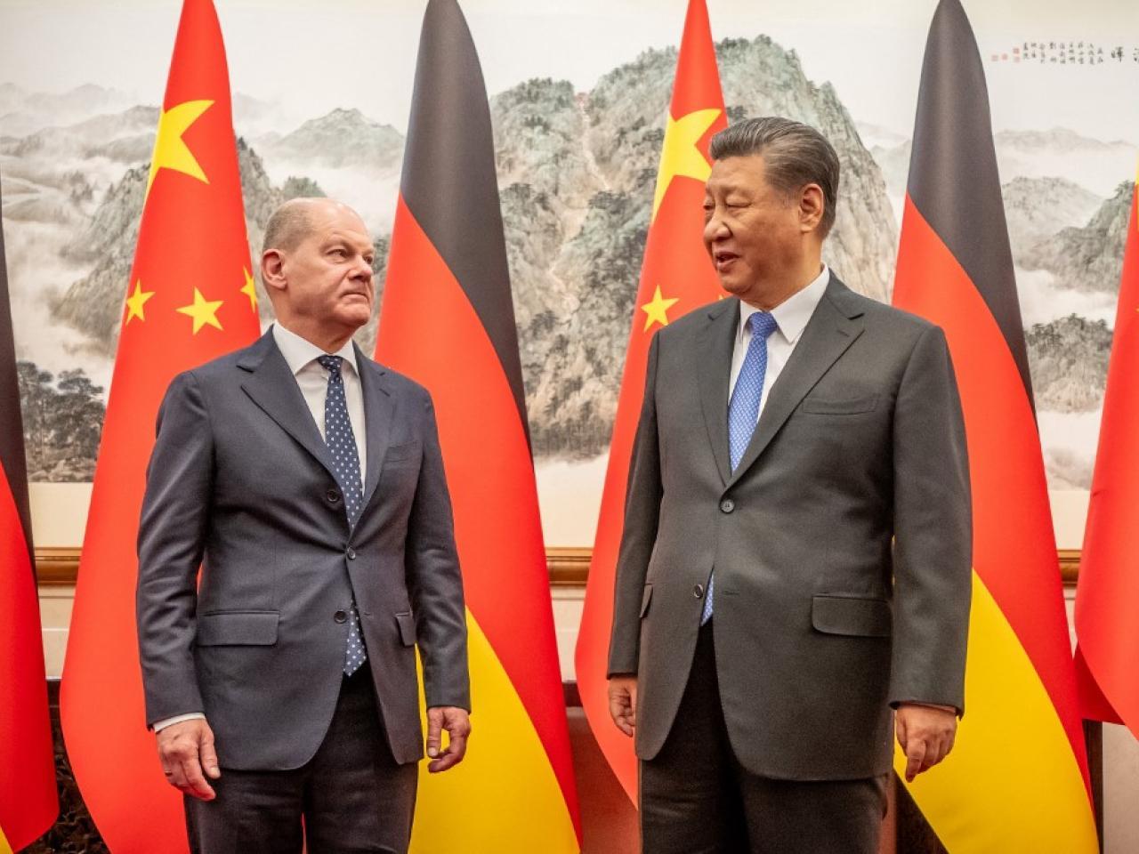 習近平北京會見德國總理：中德要客觀、辯證看待產能問題