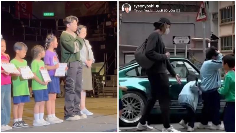 Tyson Yoshi為「粗口車」親赴小學上台道歉　家長大讚做好榜樣