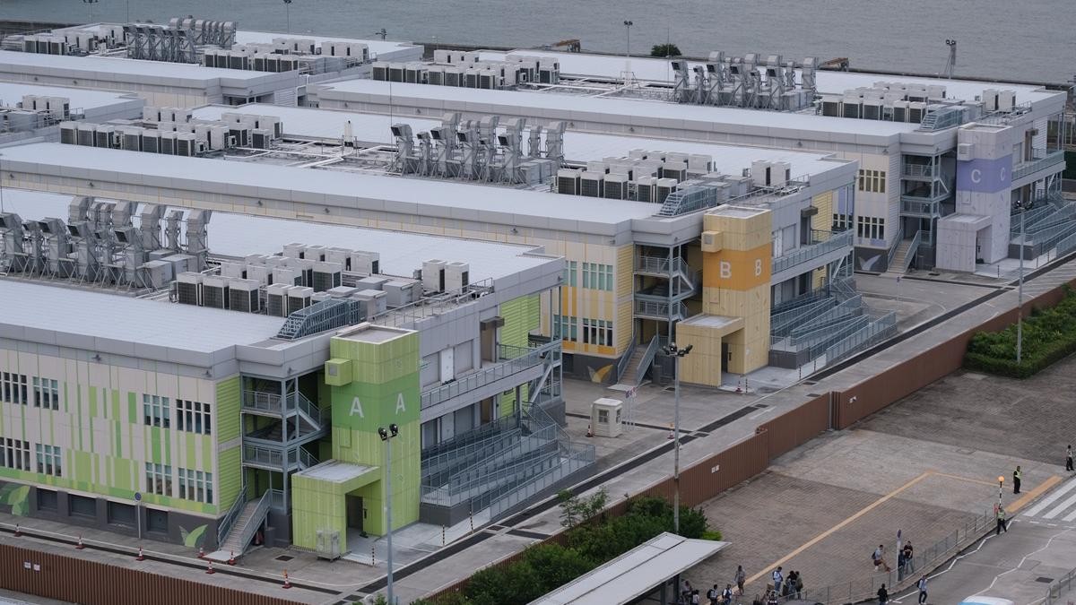 香港感染控制中心去年11月轉為備用狀態至今。(資料圖片／羅庸軒攝)