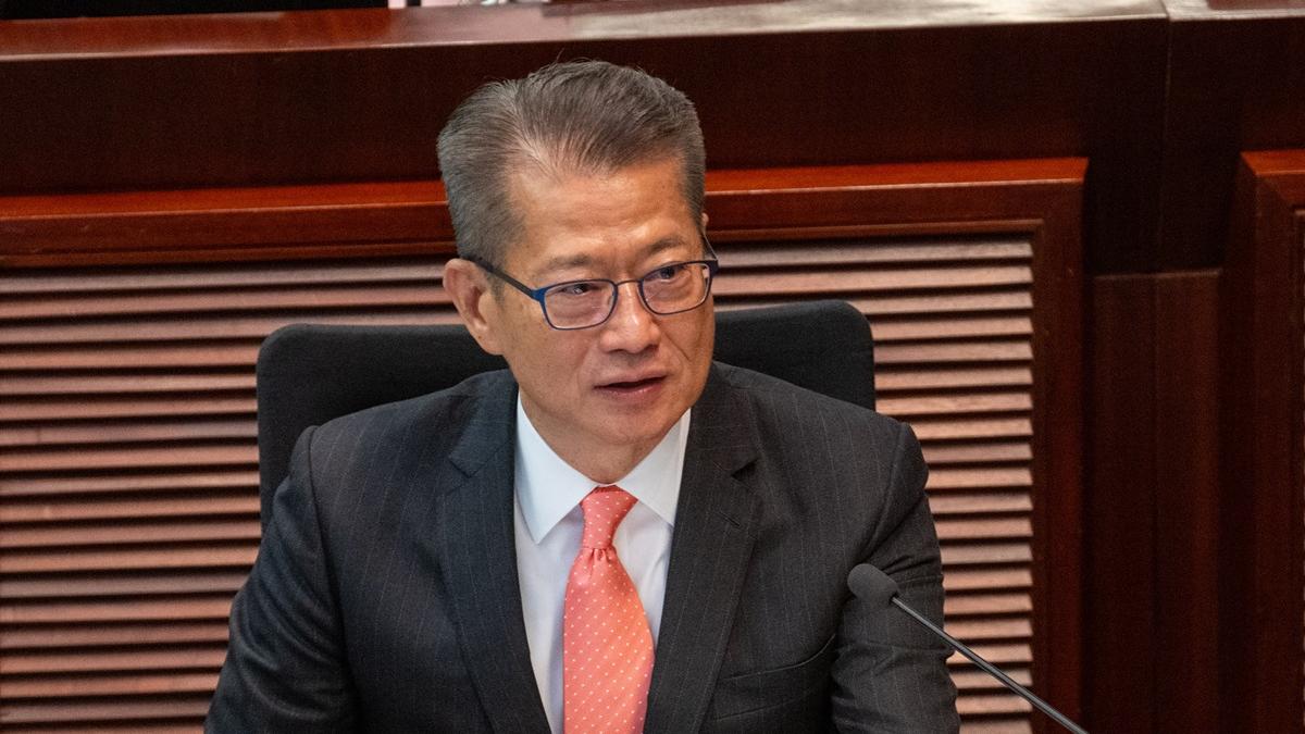 陳茂波表示今年中將成立「數字政策辦公室」。(資料圖片／陳奕釗攝)