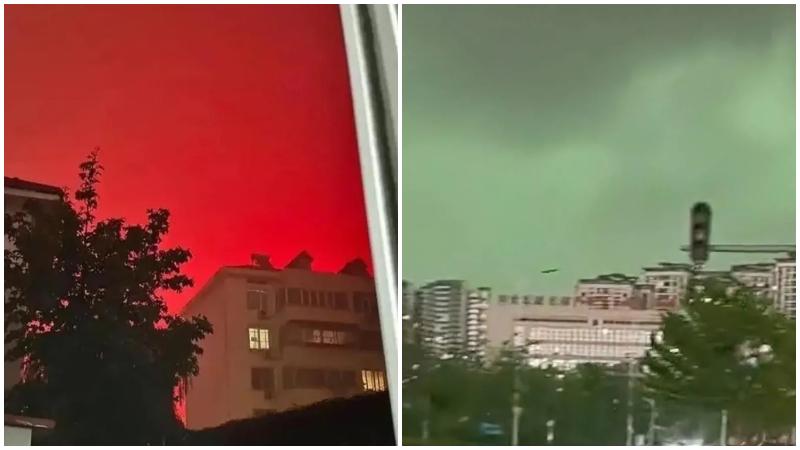 「武漢紅」後再有「清遠綠」天文異象　內地網民笑言「靈氣充裕」