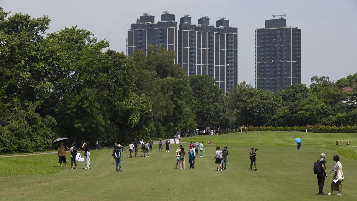 粉嶺高爾夫球場部分土地已被政府收回並開放予公眾使用。(資料圖片／蘇文傑攝)