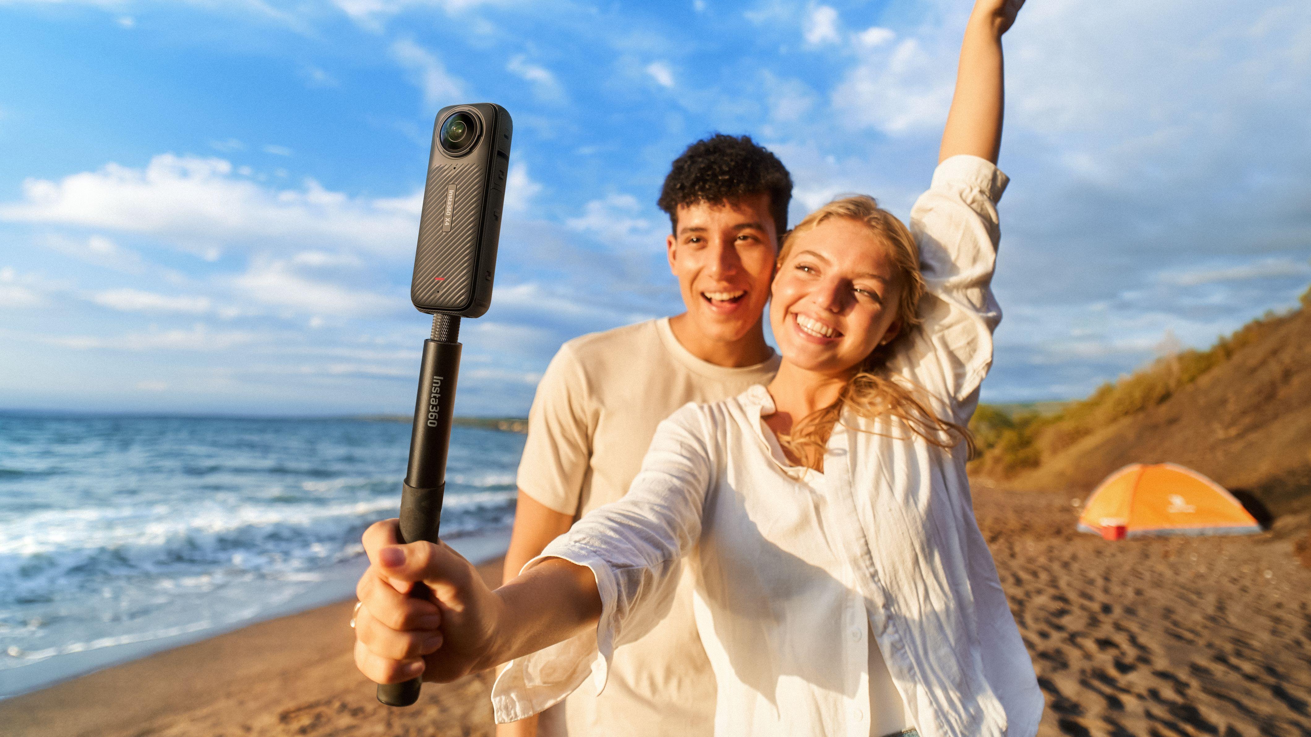 Insta360 X4全景運動相機　升級8K影片續航力增至135分鐘