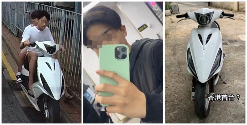 社交平台上周五(5日)起流傳多段兩名白衣少年在沒有安全裝備下，駕駛沒有車牌的「綿羊仔」於元朗街頭穿插的「車Cam」短片，期間更衝越紅燈及逆線行駛，並剷上行人路飛馳，完全罔顧其他駕駛者及路人的安全。