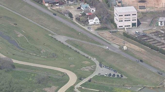 日本一名單親母親在兵庫縣一個公園燒炭自殺未遂。(新闡截圖)