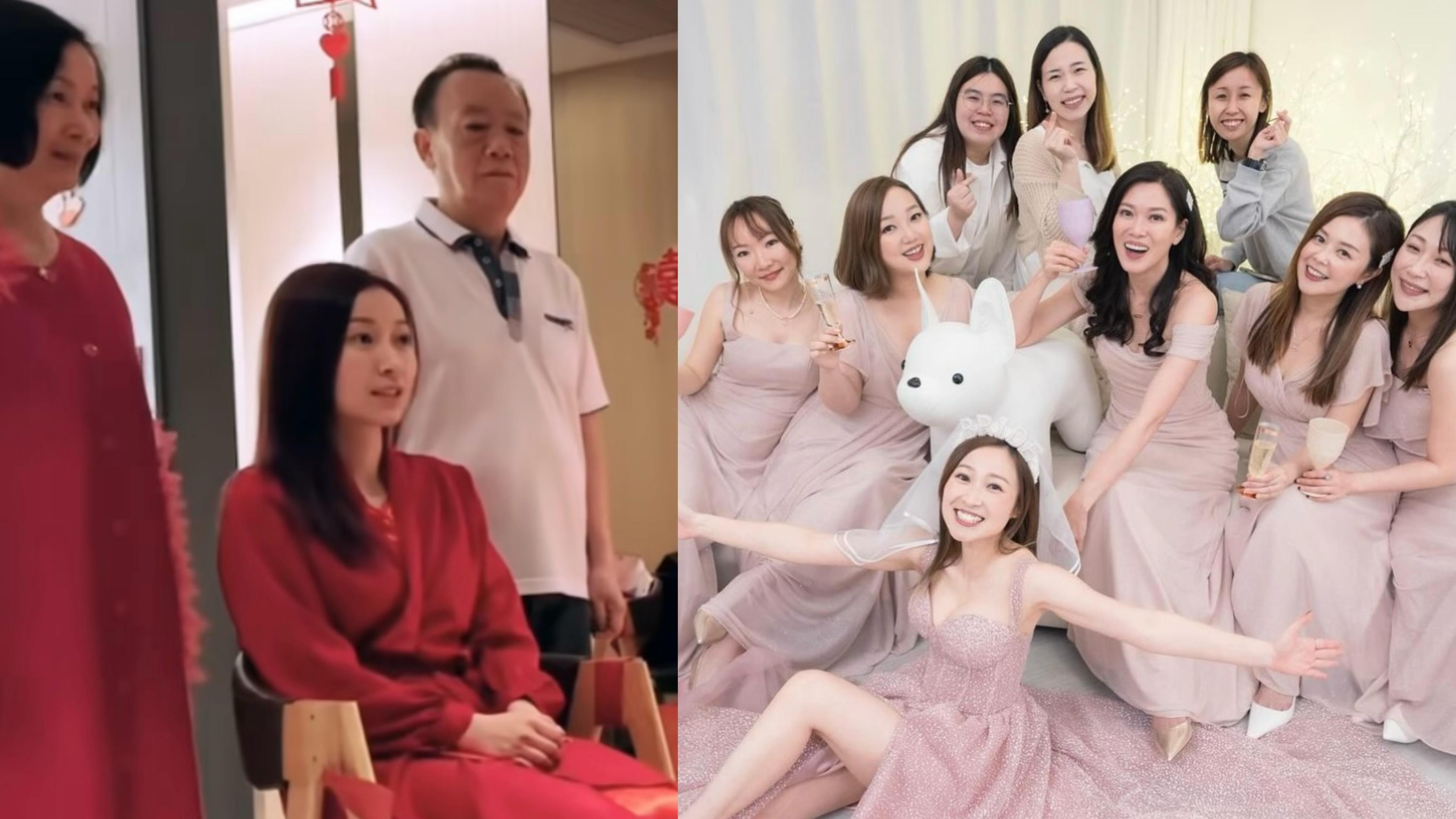 黃美棋父母陪伴上頭儀式曝光 「大小姐」林淑敏任姊妹團