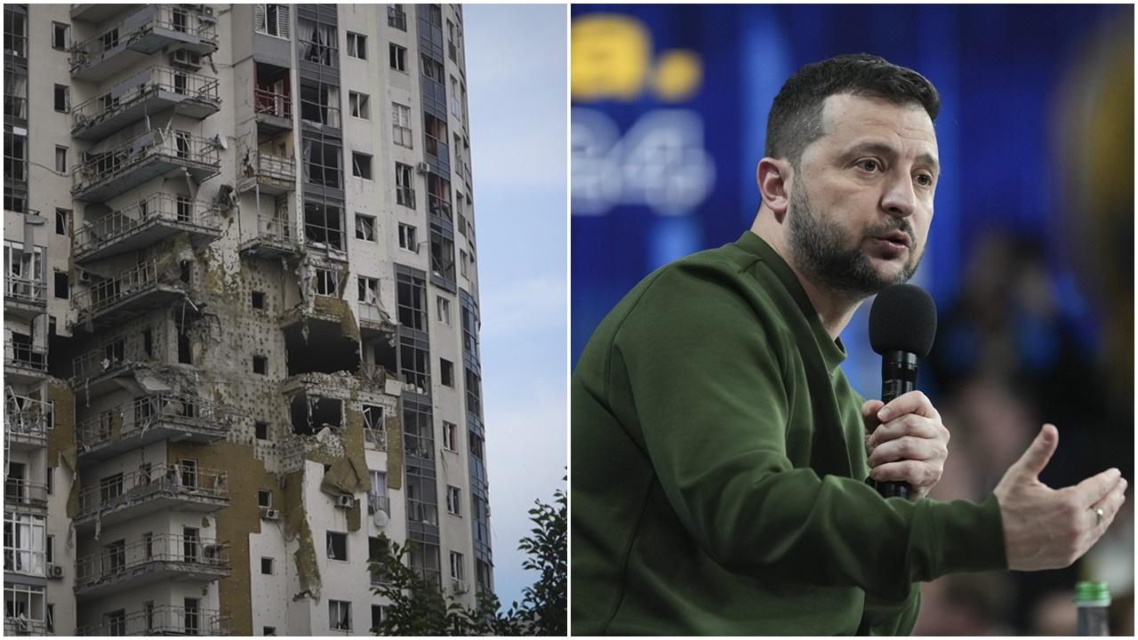 烏軍撤退哈爾科夫多個村莊，澤連斯基取消所有出訪行程。(AP)