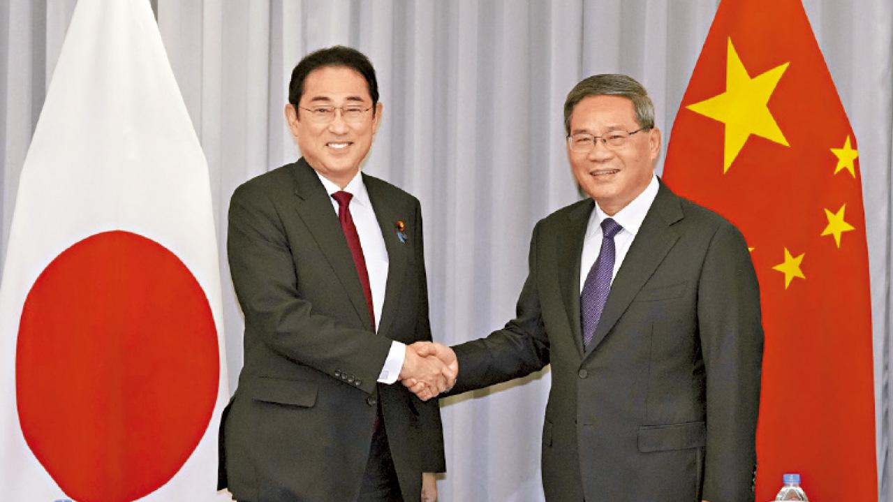 中日韓峰會預期成果不大 李強分晤尹錫悅岸田