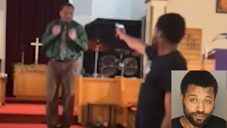 美漢闖教堂施襲「上帝叫我開槍」牧師大難不死「上帝卡住了槍」(有片)