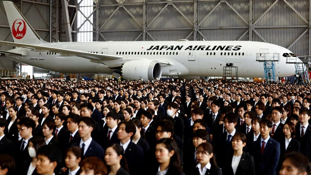 日本航空近期事故頻生引起當局派員進行檢查。(路透社)