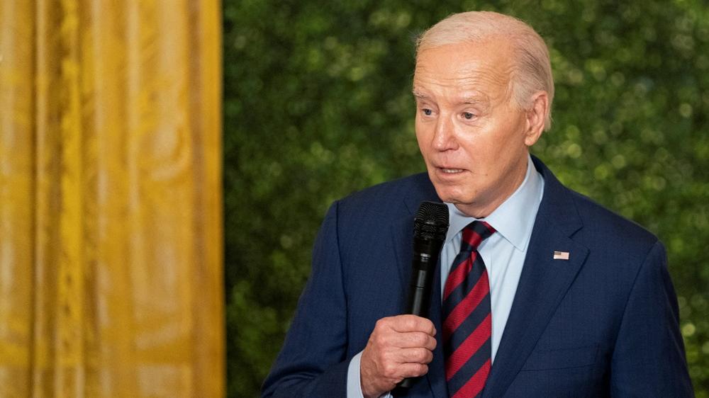 拜登早前在一個演說上指中國、印度及日本仇外。(路透社)