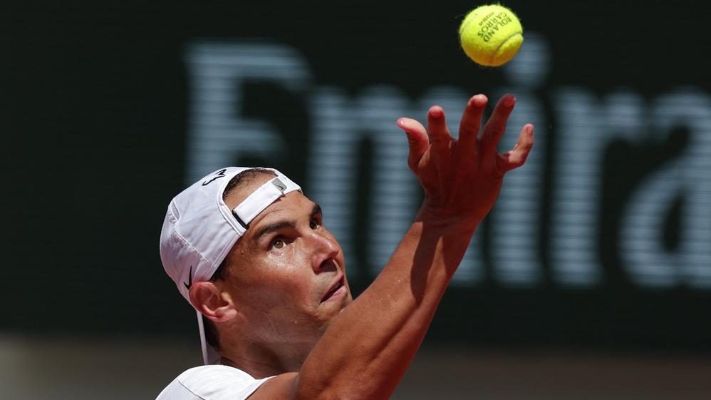 拿度法網首圈抽中施維列夫。(路透社)