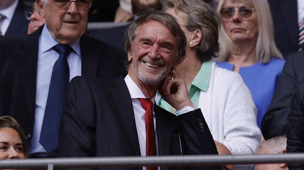 拉特克里夫旗下的英力士因同時擁有尼斯及曼聯股權影響出戰歐洲的資格。(路透社)