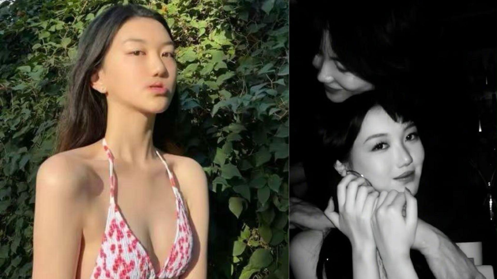 王菲輕吻女兒李嫣賀18歲生日 網民讚「女大十八變」