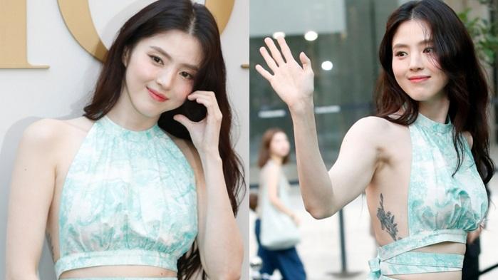 韓韶禧晒紋身「小」腩肉出席活動