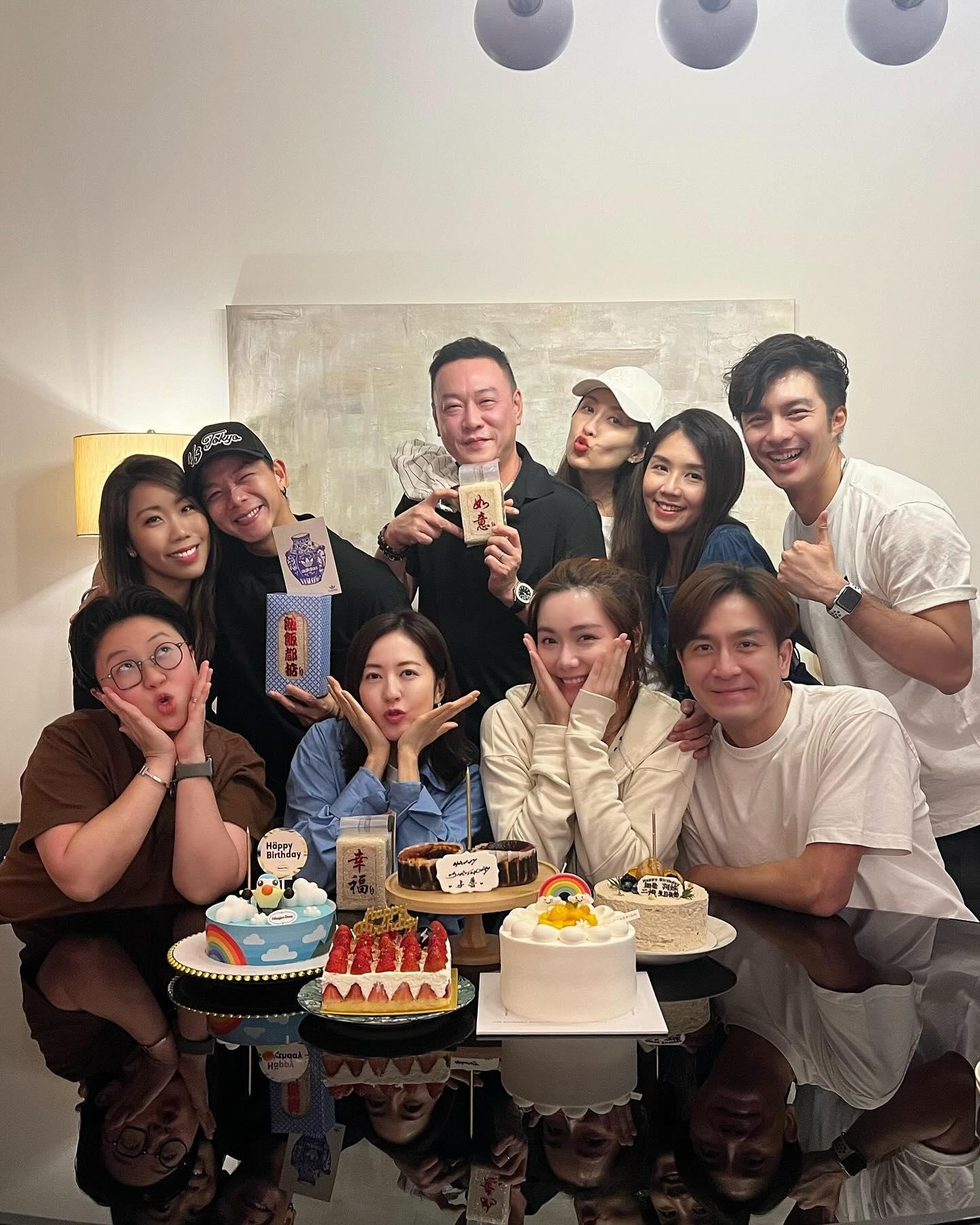 鐵馬家族新加入陳敏之夫婦 林子善爆唐詩詠為湯洛雯撲蛋糕 