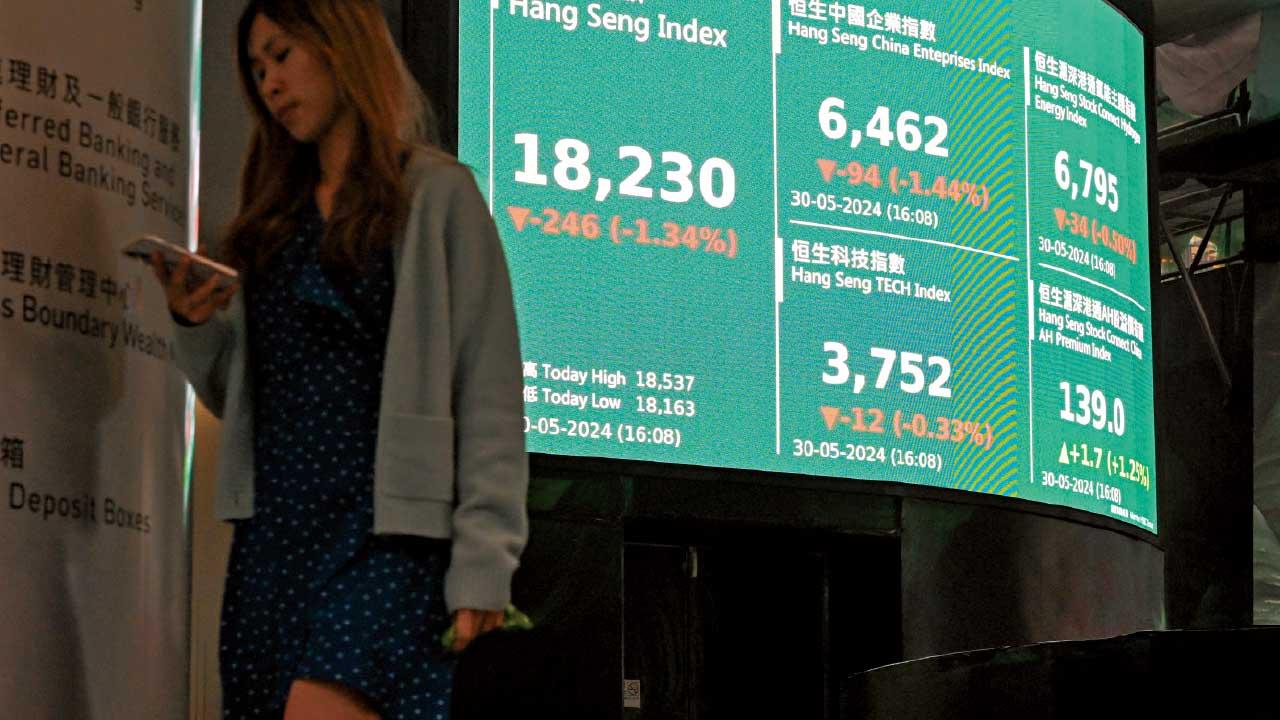 觀望換馬｜港股通續吸資 涉44億 結算日受壓 恒指三連挫