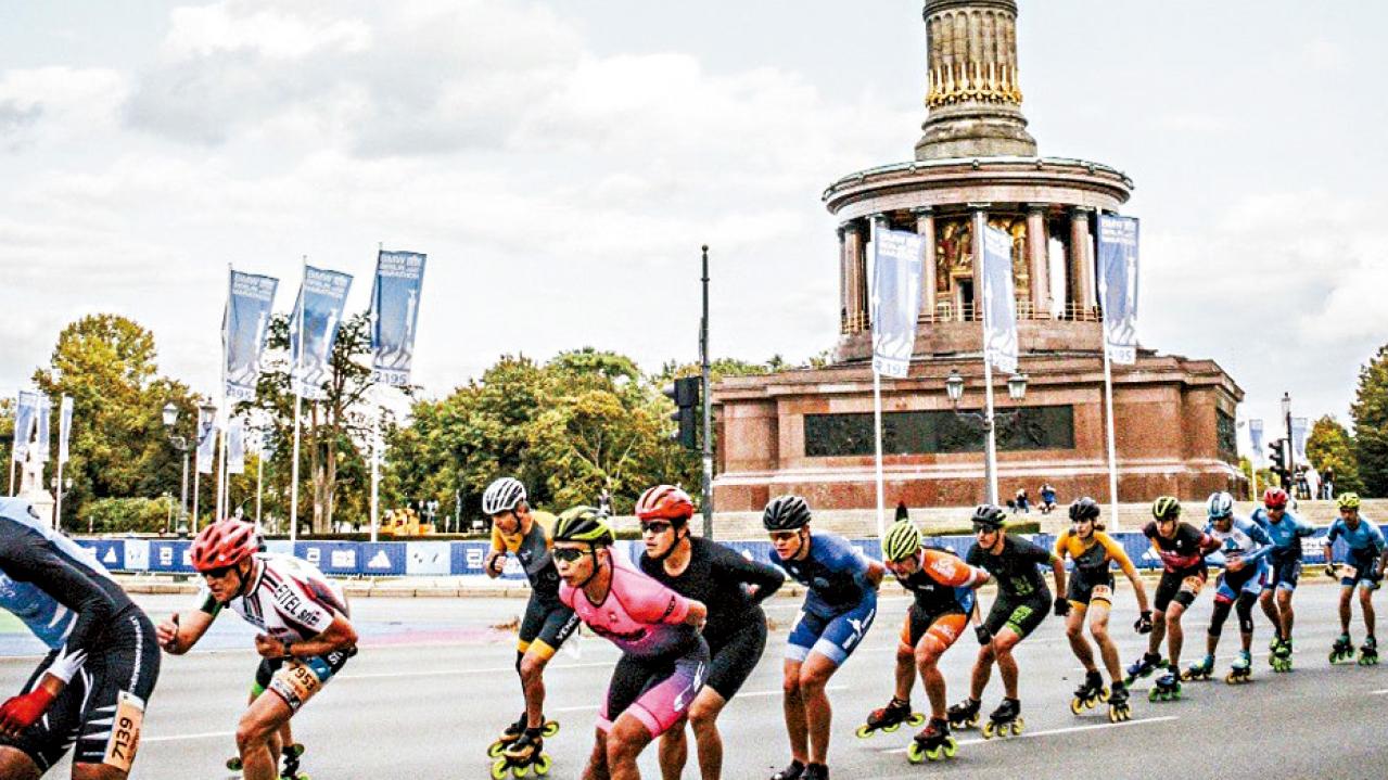 柏林馬拉松滾軸溜冰賽