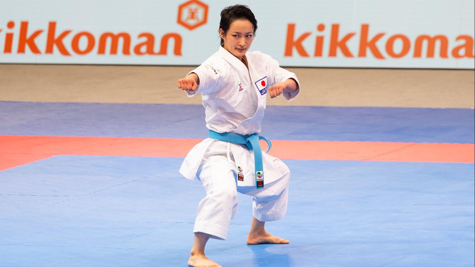 日本空手道代表清水希容宣布退役。(網上圖片)