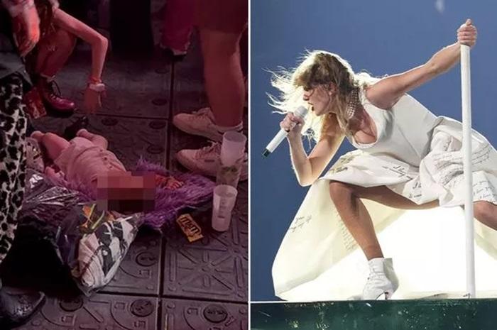 Taylor Swift巴黎騷惹爭議 BB瞓地相樂迷捱轟