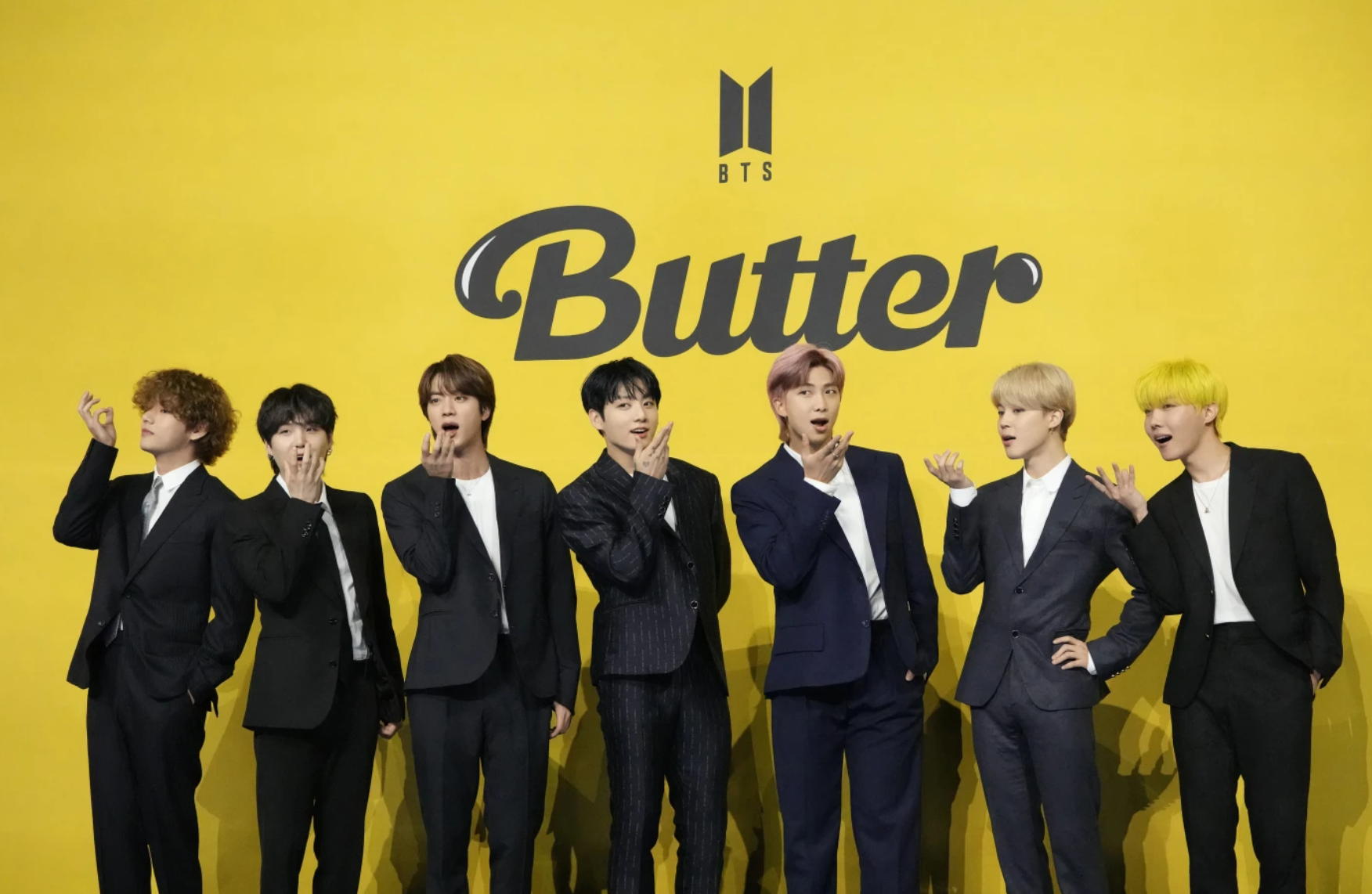 人氣男團防彈少年團(BTS)各人都在部隊的重要崗位堅守職責，官方指展現認真履行兵役義務的態度，向外界傳遞積極信號。(美聯社資料圖片)