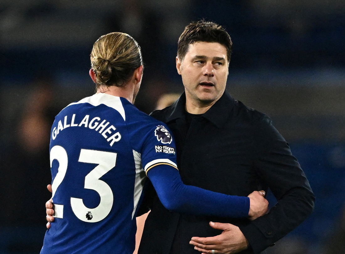 英國傳媒報道，今季英超成績欠佳的車路士，領隊普捷天奴（Mauricio Pochettino）預料即將同會方領導層會晤，相信將決定他在車路士的前途。 （路透社資料圖片）