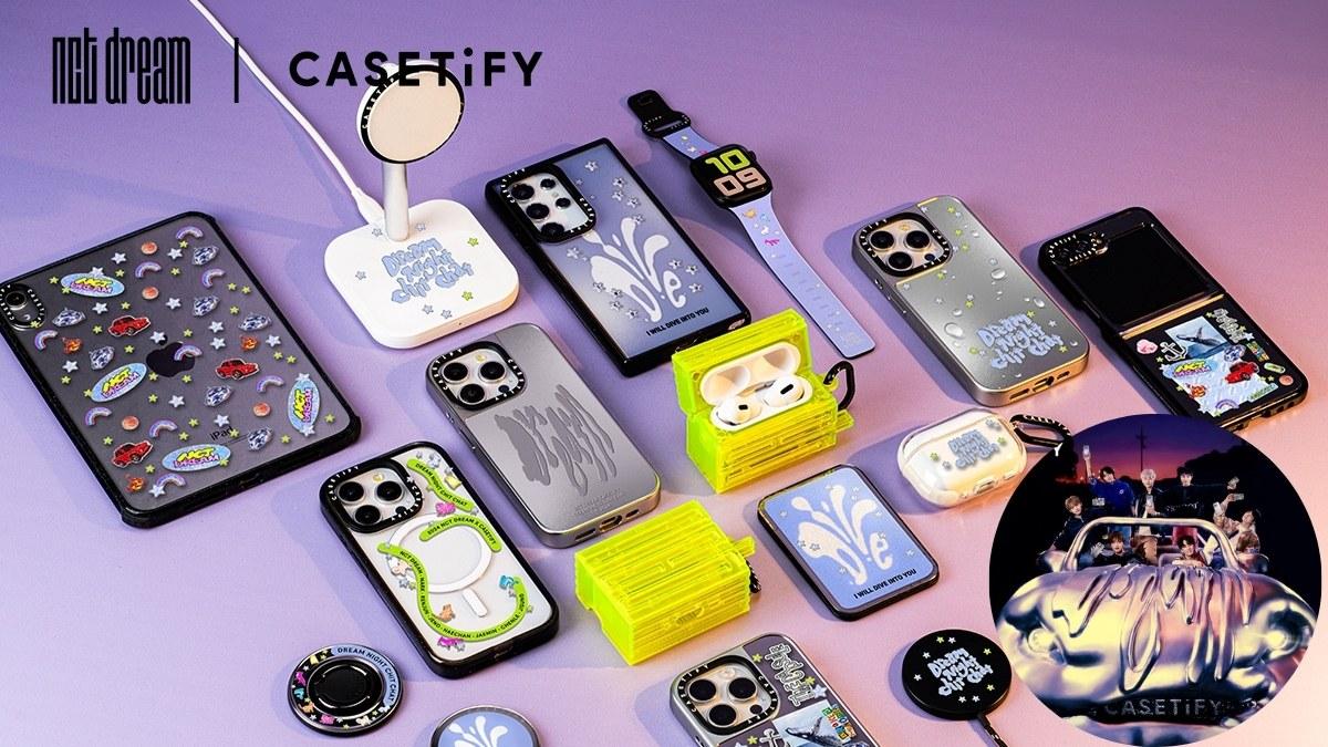 CASETiFY NCT DREAM首度聯乘 呈獻應援手燈造型耳機殼