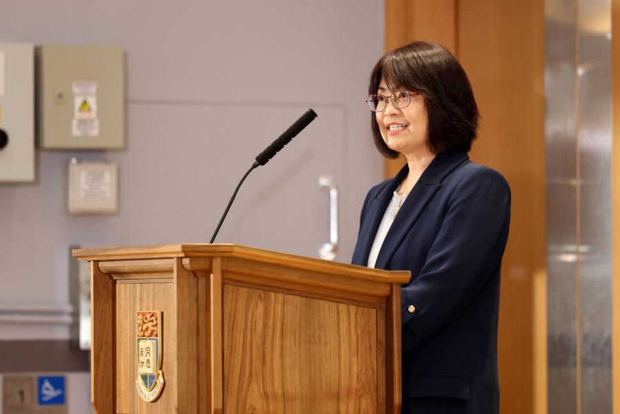 社會科學學院院長文鳴以家庭原因請辭。（港大網站圖片） 