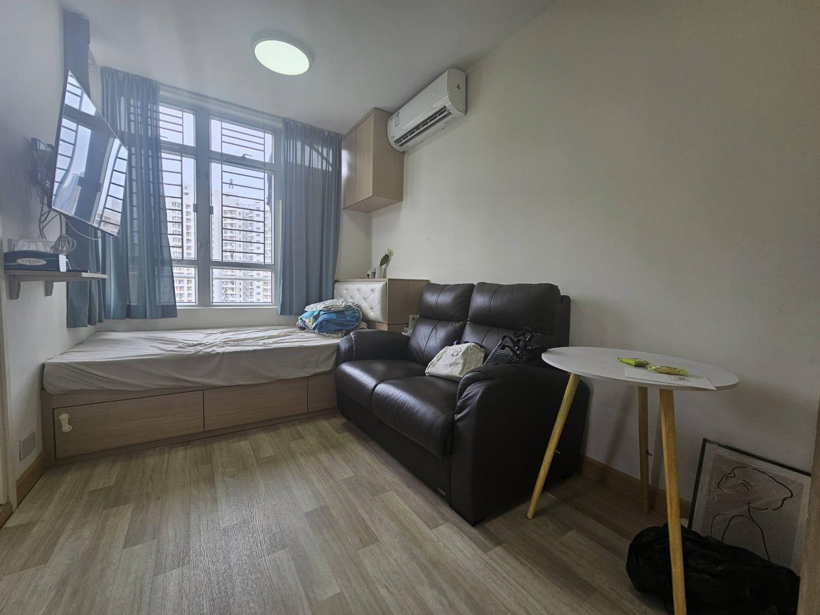 單位為開放式設計，面積雖小，但間隔十分四正實用。(代理提供)