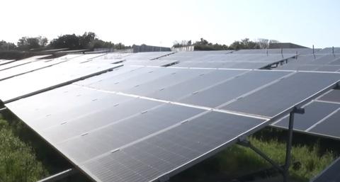 日本稱太陽能電廠的電纜因為沒有守衛被指成為竊匪的寶山。(網上圖片)