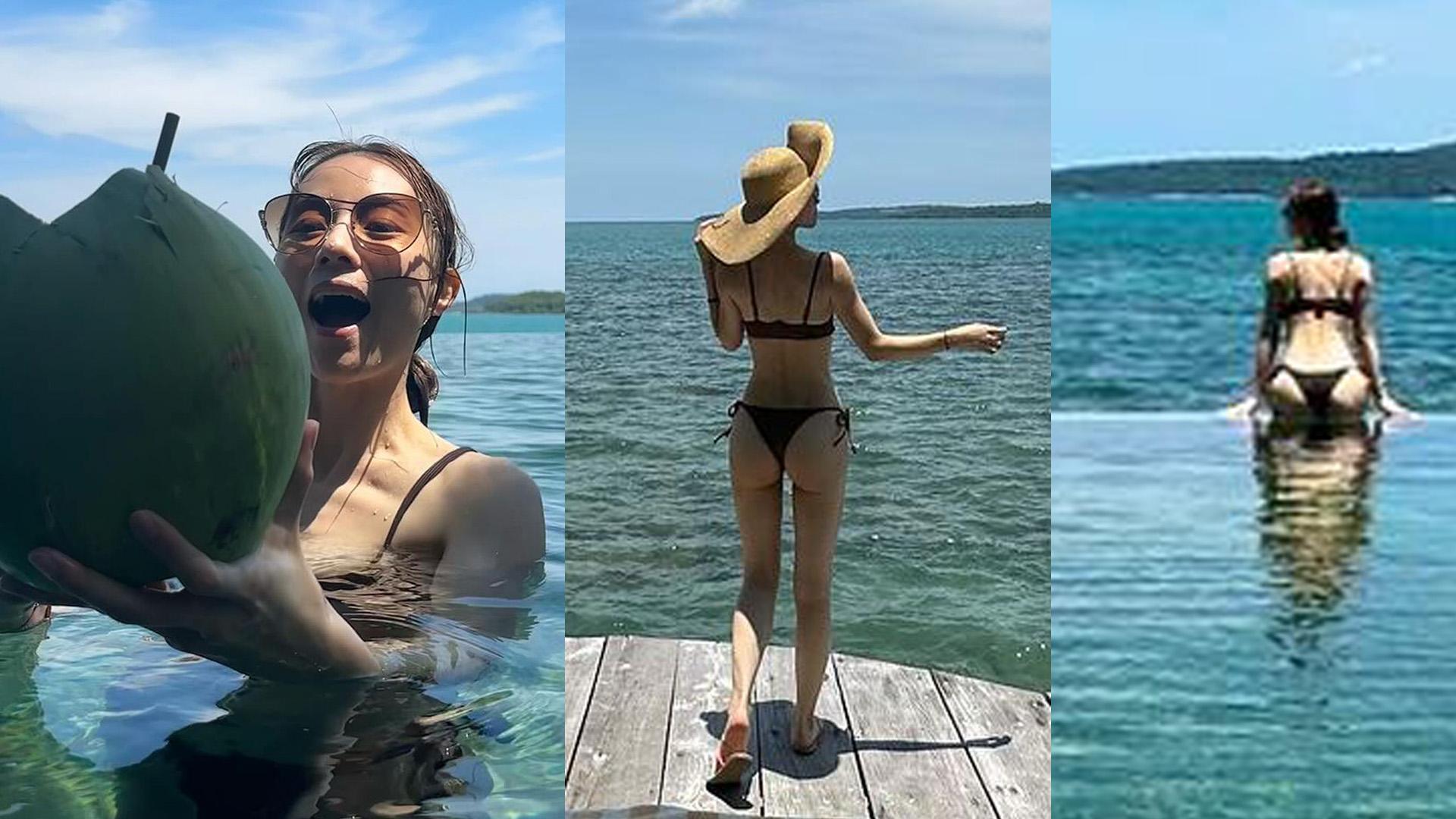 鄧麗欣派福利晒優質股 網民︰真係又大又圓