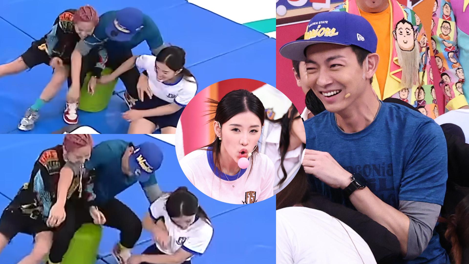 獎門人｜郭珮文疑被梁競徽鹹豬手 Juliana遭拍胸即用手撥開