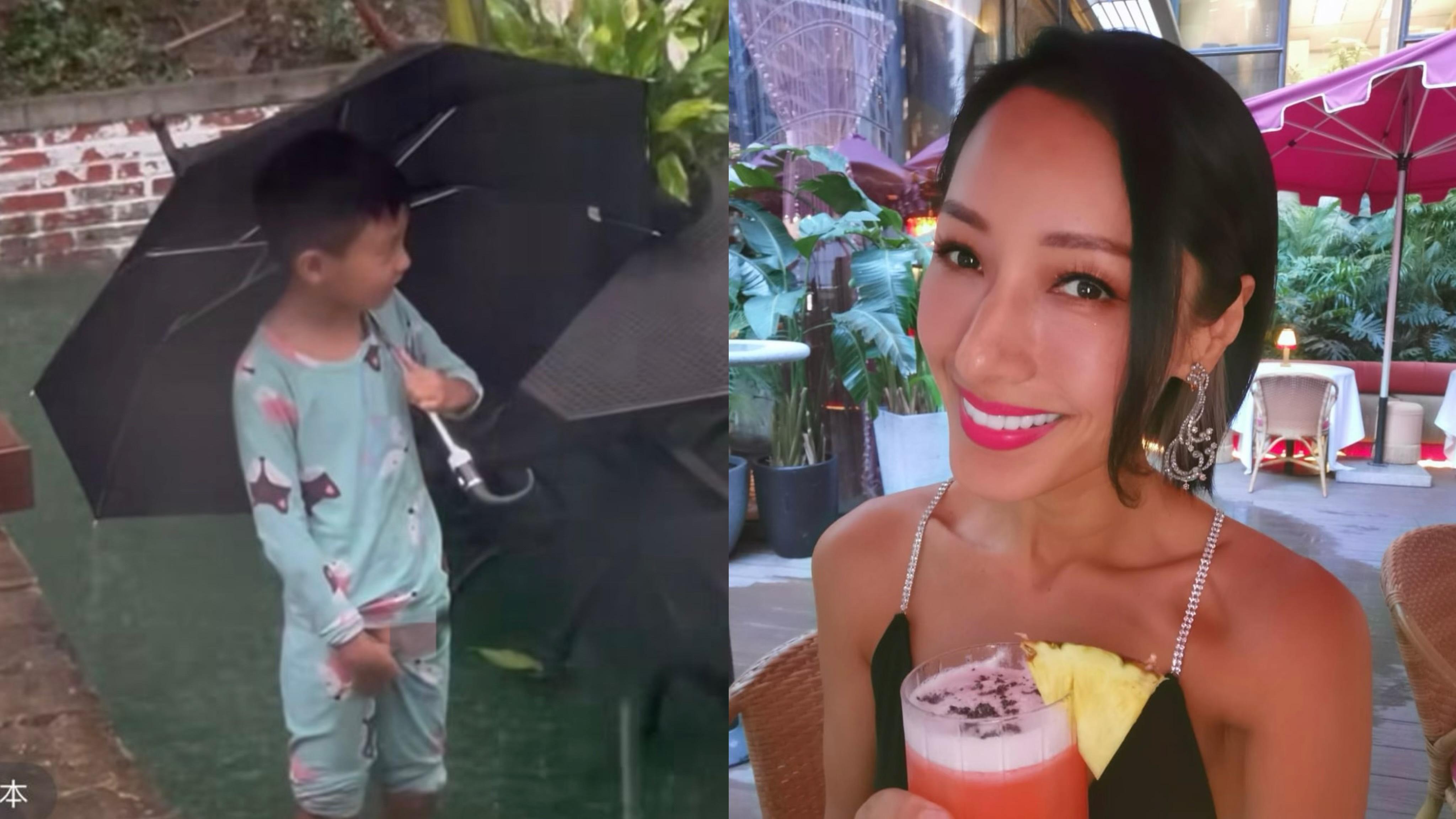 蔣怡豪宅嚴重水浸變泳池 5歲細仔水舞間不慎露「何B仔」搶fo