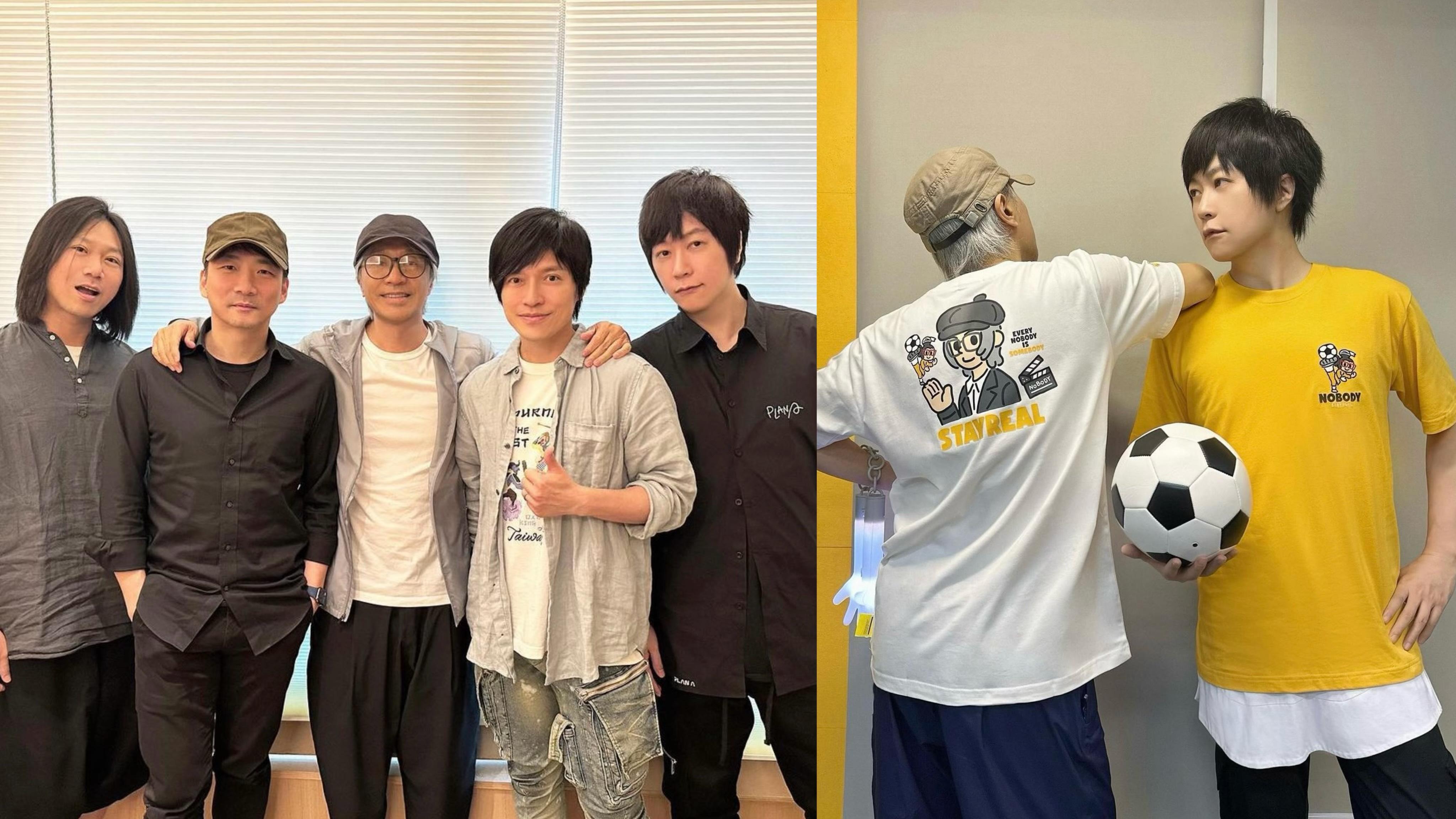 周星馳網曬與五月天阿信合照 揚言「六月天」這團火愈燒愈烈