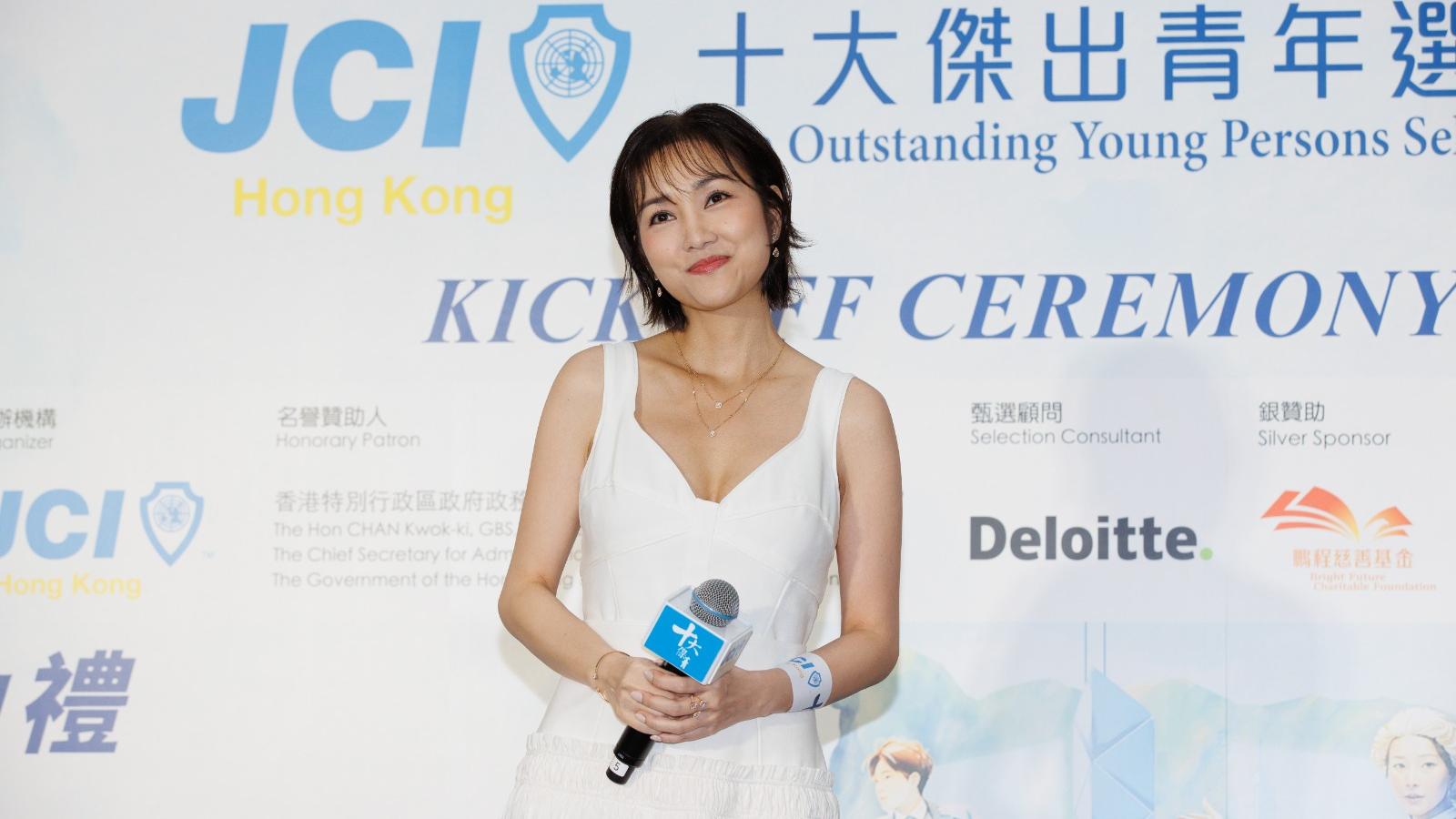 謝安琪以傑青身份勉勵新⼀代 勤力做運動減回產前24吋纖腰