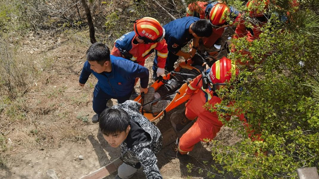 山西恒山景區發生落石事件　致1死5傷