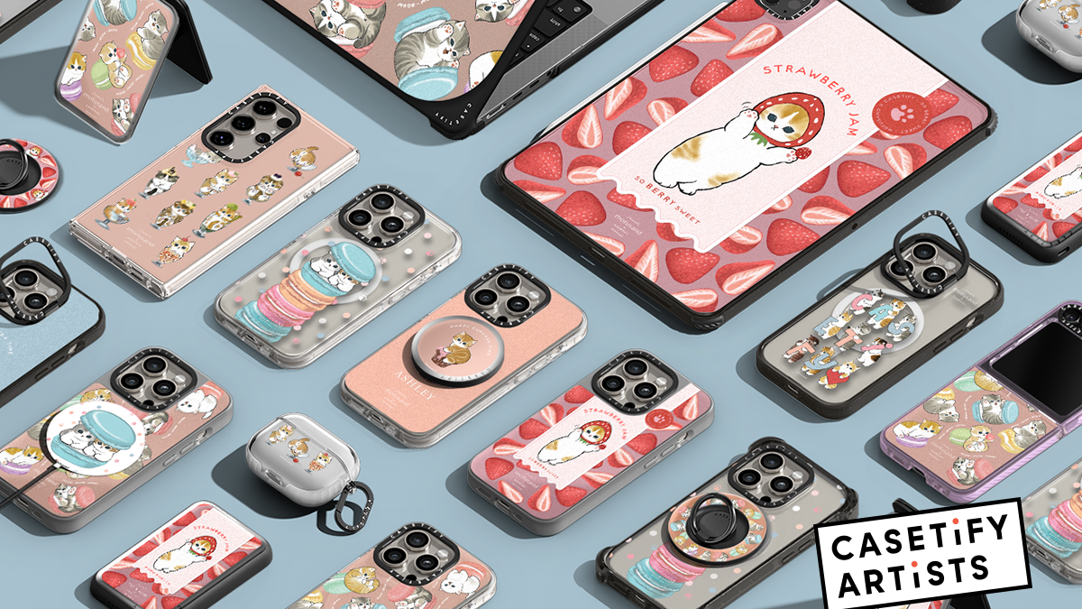 CASETiFY聯乘Mofusand貓貓系列手機殼　K11 Musea門市特設主題店