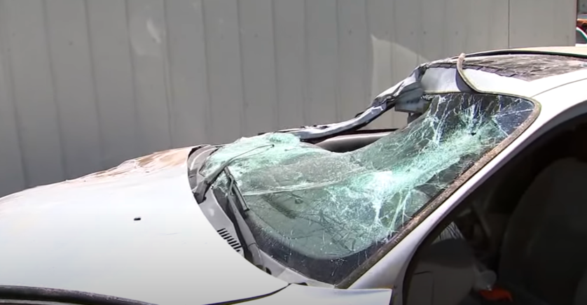 美國司機開車時突遭飛石破窗砸死　警正追蹤一輛可疑卡車