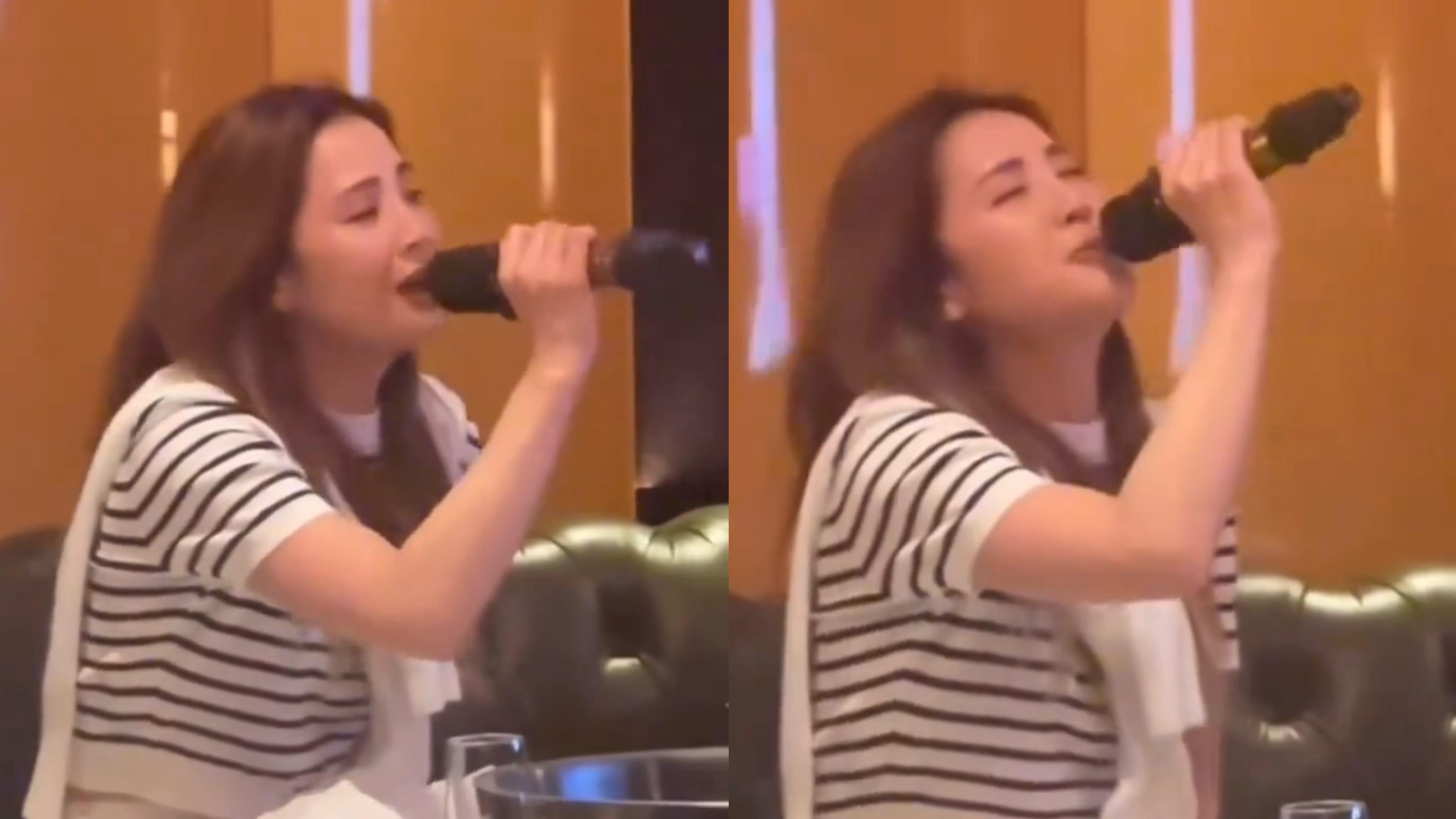 蔡卓妍疑未走出分手傷痛借唱K發洩 網民：佢好似好唔開心