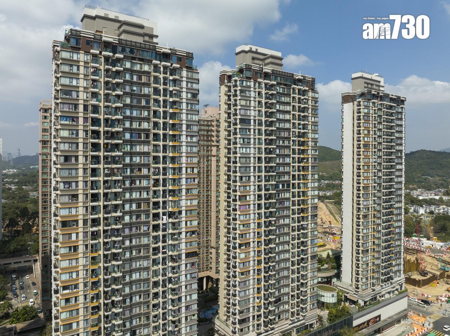 恒地及香港小輪合作發展的粉嶺逸峯，由有4座住宅物業組成，入伙10年。