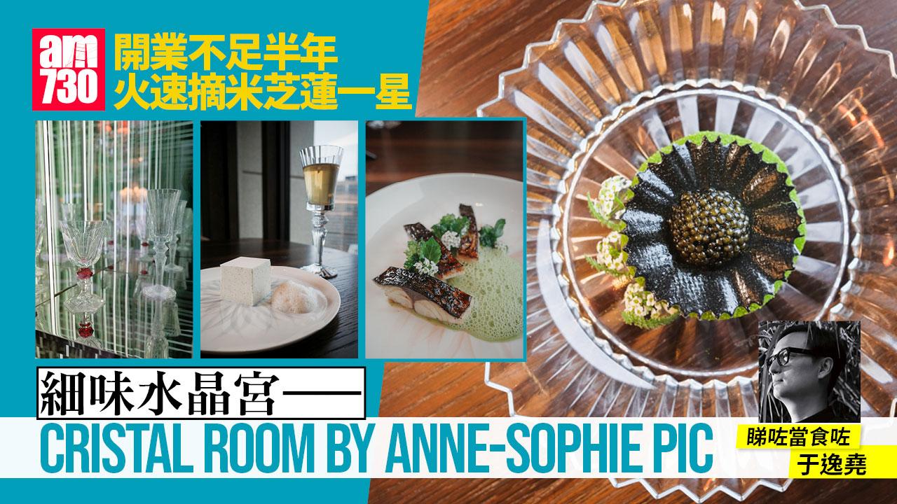 開業不足半年 火速摘米芝蓮一星 細味水晶宮——Cristal Room by Anne-Sophie Pic