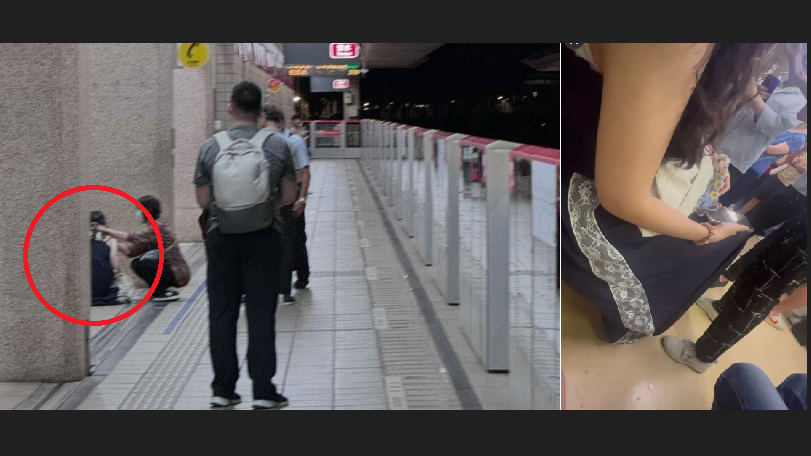 關愛座紛爭！身體不適年輕女佔位被逼道歉 情緒失控撼頭埋柱淌血｜網上熱話