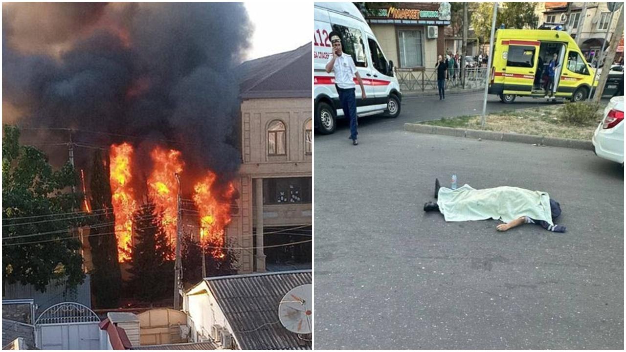 達吉斯坦發生多宗恐襲最少12人死，包括6名警員。(X)