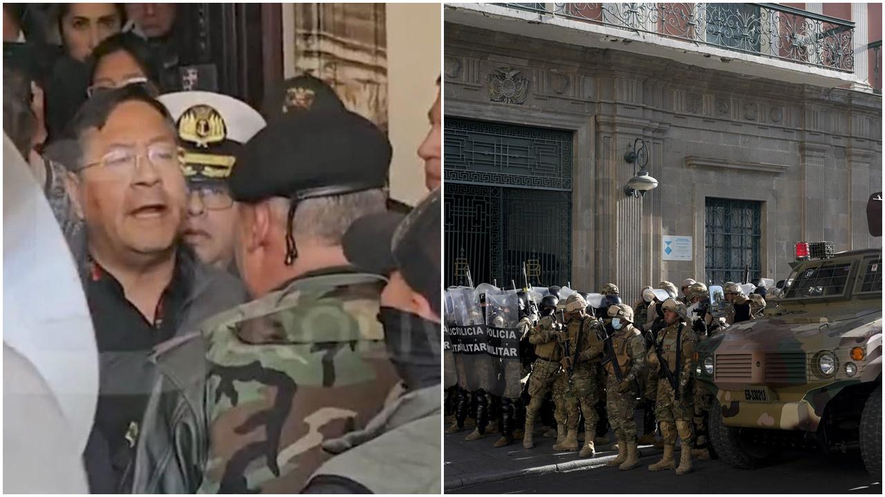 玻利維亞軍人闖政府總部，總統任命武裝部隊新領導人粉碎政變企圖。