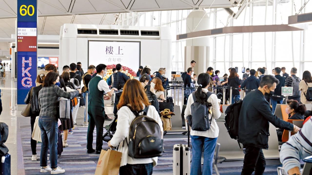 凌晨處理40班客運航班 機管局：運作回復正常