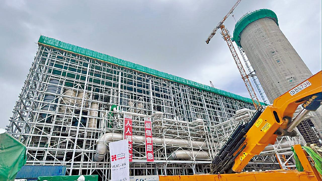 兩I・PARK足實現「零廢堆填」 超級垃圾焚化爐料明年啟