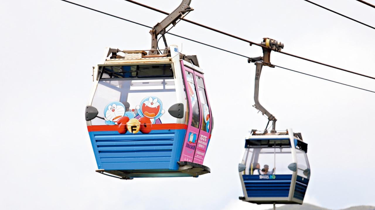 多啦A夢主題纜車翱翔昂坪天際 巡迴特展收費展區再加場 6.17售票